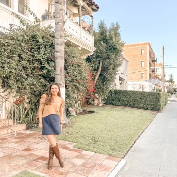 Cuyana French Terry Puff Sleeve Sweatshirt in Steel - Picture 6 of 13